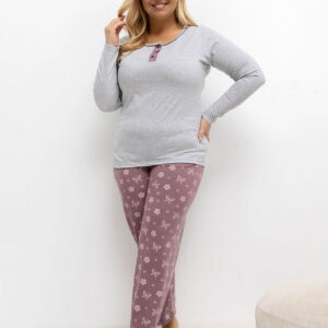 Plus Size Pajamas model 221187 Forever Pink
